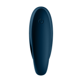 Satisfyer Incredible Duo 12 Functions Vibrating Cock Ring Deep Blue Vibrating Cock Rings